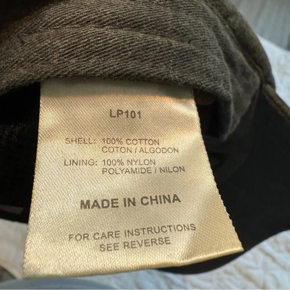 Adams Fashion Headwear Dark Gray NOPE Print Hat Adjustable Baseball Cap